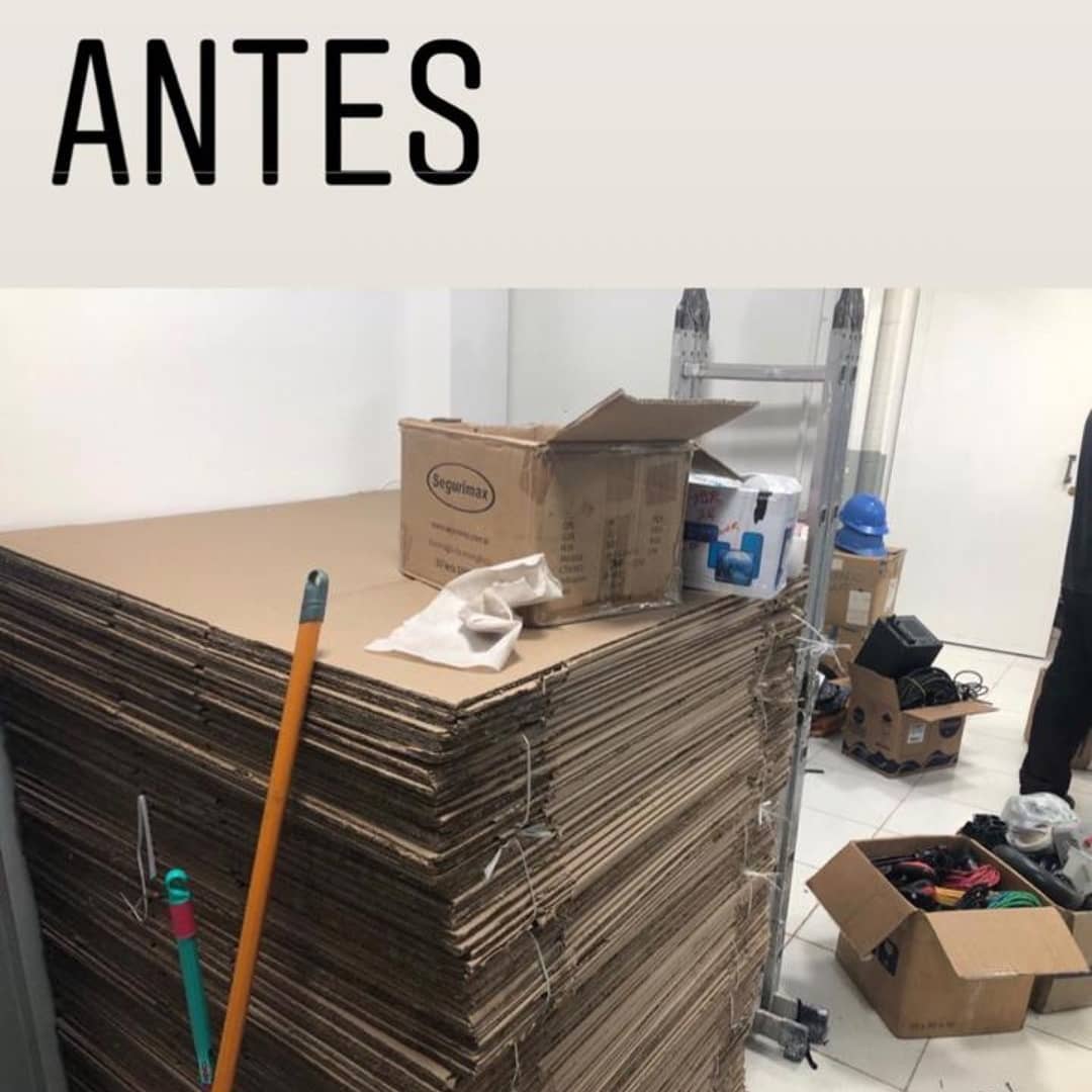Limpeza pós-obra dnata — registro 2